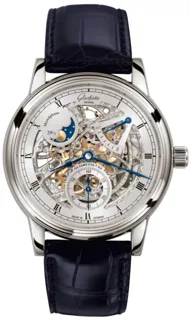 Glashütte Senator Moon Phase 1-49-13-15-04-30 White gold Silver