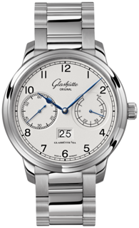 Glashütte Senator Observer 100-14-05-02-14 Stainless steel Silver