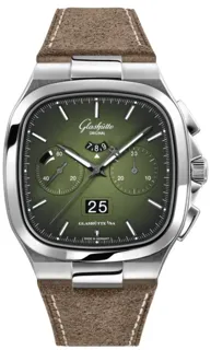 Glashütte Seventies 1-37-02-09-02-62 Stainless steel Green