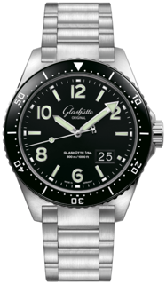 Glashütte Spezialist 1-36-13-01-80-70 Stainless steel Black