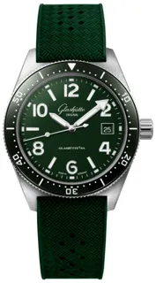 Glashütte Spezialist 1-39-11-13-83-37 Stainless steel Green