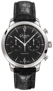 Glashütte Vintage 1-39-34-02-22-04 Stainless steel Black