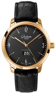 Glashütte Vintage 2-39-47-02-01-04 Rose gold Black