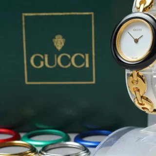 Gucci 11/12.2 26mm Stainless steel White