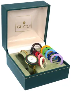 Gucci 11/12.2 Change Bezel Chameleon 11/12.2 25mm Stainless steel