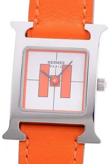 Hermès Heure H HH1.210 Stainless steel Orange