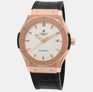 Hublot Classic Fusion 511.OX.2610.LR 45mm Rose gold Silver