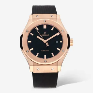 Hublot Classic Fusion 542.OX.1181.RX 42mm Yellow gold Black