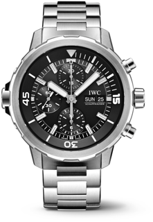 IWC Aquatimer IW376804 Stainless steel Black