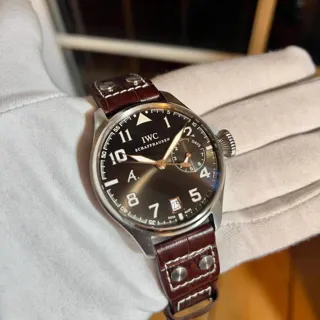 IWC Big Pilot IW500422 ( EXUPÉRY) 46mm Stainless steel Brown