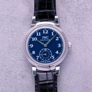 IWC Da Vinci IW358102 40.5mm Stainless steel Blue