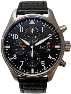 IWC Pilot IW377701 Stainless steel Black