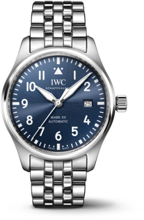 IWC Pilots Watch IW3282-04 Stainless steel Blue