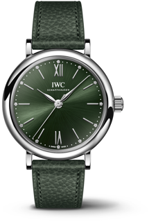 IWC Portofino Automatic IW3574-12 Stainless steel Green