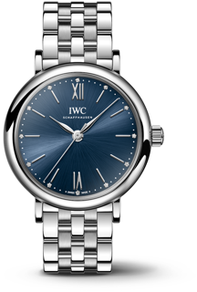 IWC Portofino Automatic IW3574-13 Stainless steel Blue