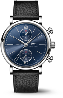 IWC Portofino Chronograph IW3914-08 Stainless steel Blue