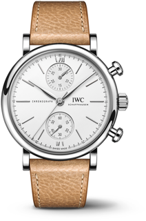 IWC Portofino Chronograph IW3915-02 Stainless steel White