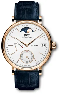 IWC Portofino Hand-Wound IW516409 Yellow gold Silver