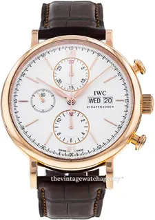 IWC Portofino IW391020 Red gold Silver