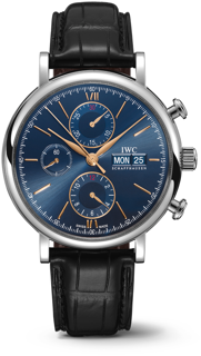 IWC Portofino IW391036 Stainless steel Blue