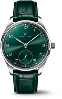 IWC Portugieser IW3583-10 Stainless steel Green