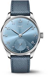 IWC Portugieser IW358402 White gold Blue