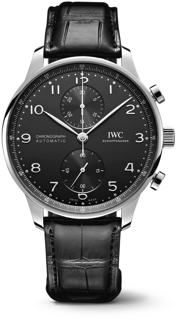 IWC Portugieser IW371609 Stainless steel Black