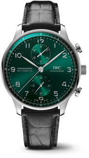 IWC Portugieser IW371615 Stainless steel Green