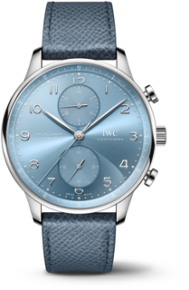 IWC Portugieser IW371626 White gold Blue