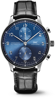 IWC Portugieser IW371606 Stainless steel Blue