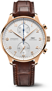 IWC Portugieser IW371611 Yellow gold Silver