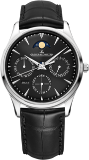 Jaeger-LeCoultre Master Ultra Thin Perpetual Q1308470 Stainless steel Black