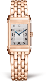 Jaeger-LeCoultre Reverso Classic Small Duetto Q2662130 34mm Rose gold Silver