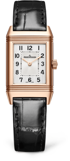 Jaeger-LeCoultre Reverso Classic Small Q2602540 35.78mm Rose gold Silver