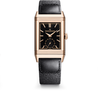 Jaeger-LeCoultre Reverso Tribute Q713257J Rose gold Black