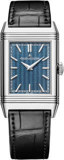 Jaeger-LeCoultre Reverso Q39334M4 White gold Blue