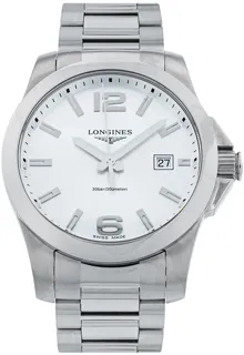 Longines Conquest L3.759.4.76.6 Stainless steel Silver