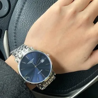 Longines Elegant L43104926 29mm Stainless steel Blue