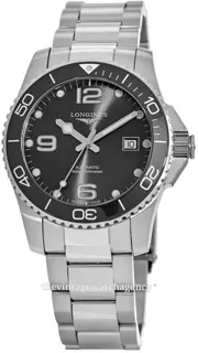 Longines HydroConquest L3.781.4.56.9 41mm Stainless steel Black