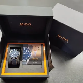 Mido Ocean Star M026.430.17.041.00 42.5mm Stainless steel Blue