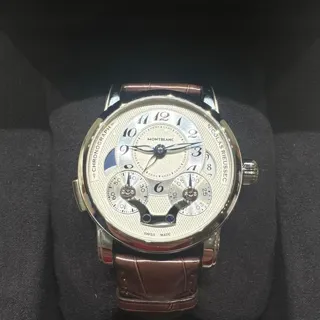 Montblanc Nicolas Rieussec 106487 43mm Stainless steel Silver