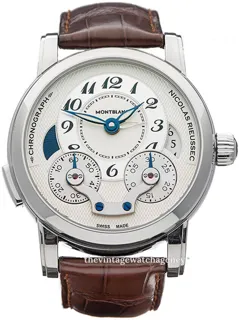 Montblanc Nicolas Rieussec 106487 43mm Stainless steel Silver