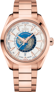 Omega Aqua Terra 220.50.43.22.02.001 Rose gold Silver