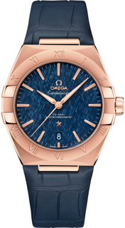 Omega Constellation 131.53.39.20.03.001 Rose gold Blue