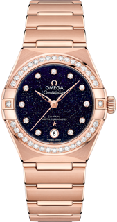 Omega Constellation 131.55.29.20.53.003 Rose gold Blue