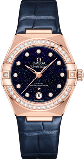 Omega Constellation 131.58.29.20.53.003 Rose gold Blue