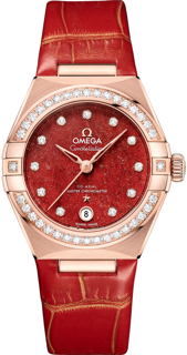 Omega Constellation 131.58.29.20.99.005 Rose gold Red