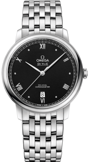 Omega De Ville 424.10.40.20.01.002 Stainless steel Black