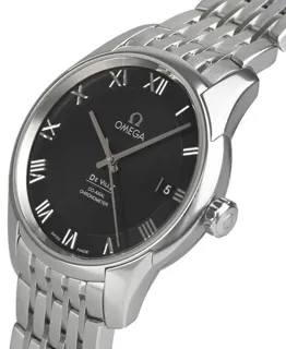 Omega De Ville 431.10.41.21.01.001 41mm Stainless steel Black