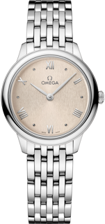 Omega De Ville 434.10.28.60.09.001 Stainless steel Beige